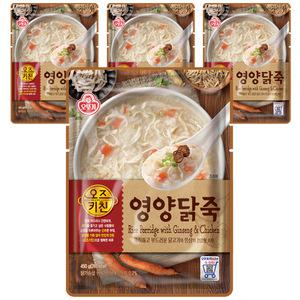 오뚜기 오즈키친 영양닭죽 450g x4개 /
