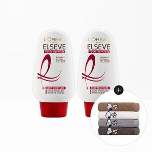 [로레알파리] 토탈리페어 모이스처 크림 110g 2개+스누피 타올 1장(랜덤)