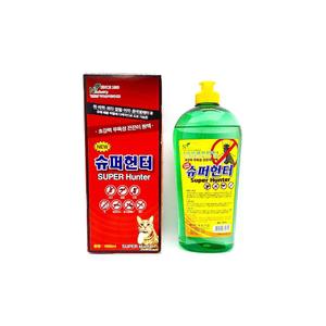 국산 슈퍼헌터 끈끈이 원액 쥐 바퀴 꽃매미 해충 박멸 1kg