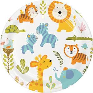 [핫트랙스]해피정글 9INCH 종이접시 Happy Jungle Paper plate