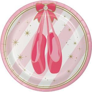 [핫트랙스]발레리나 7INCH 종이접시 pointe shoes paper plate
