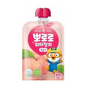 팔도 뽀로로 워터젤리 복숭아 120ml
