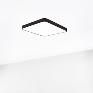 썬 시스템 블랙 방등 LED 60W 국내산 칩 주광색 하얀빛 무타공