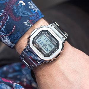 [G-SHOCK] 지샥 한정판 GMW-B5000D-1 35주년 풀메탈 실버