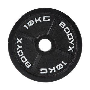 [낱개] 케이언 중량원판 10kg 홀 50mm 주물 아이언