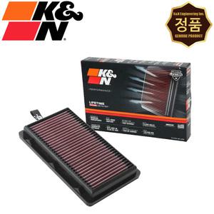 K&N 33-5108 순정형 에어필터 현대 쏘나타 DN8 센슈어스 1.6 가솔린터보