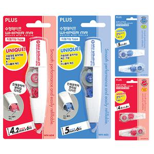 PLUS 수정테이프 WH-604 WH-605
