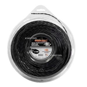 로타리 예초기날 꽈배기 나일론끈 vortex 제초기날 벌초작업 2.7mm x 56m