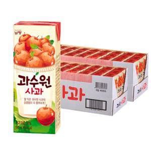 남양 과수원 사과 190ml 48팩