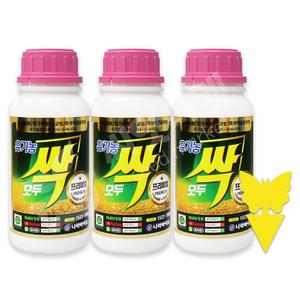 모두싹 프리미엄 500ml 3개 고추 진딧물 오이 총채벌레 시금치 노균병 유기농업자재