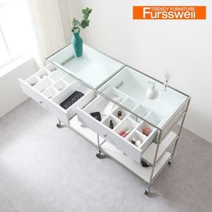 퍼스웰 완제품 유로모듈수납장 1200 아일랜드서랍장 SN_055