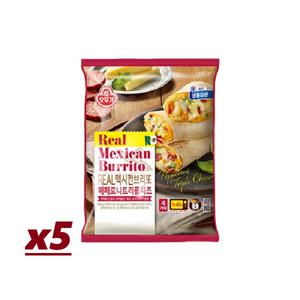 오뚜기 (냉동)리얼멕시칸브리또 트리플치즈500g (4개입) x 5개