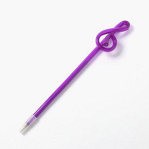 [디작소]팬시 칼라 높은음자리 볼펜 꽈배기 디자인