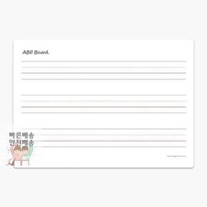 고무자석 ABC보드 MRMBAB6040 화이트