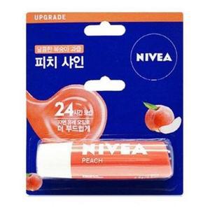 니베아 립케어 피치샤인 4.8g 2개