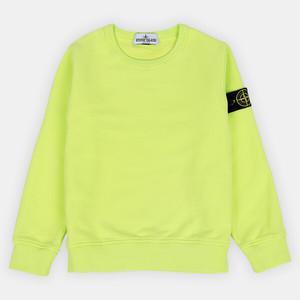 디몬트 22 F/W 스톤 키즈 와펜 패치 라운드넥 맨투맨(라임) 771661340 V0031 10 12A
