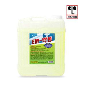 다운 EM- 락퐁 13L /락스와세제/플러스세제 / EM첨가로 더욱 강력한 세정력