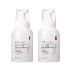 일리윤 프로바이오틱스 스킨배리어 약산성 여성청결제 300ml 2개 /저자극 버블형