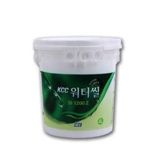 KCC 수용성 수성 발수제 워터씰 4L 적벽돌 콘크리트 방수 기능