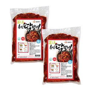 봄내 춘천닭갈비, 1kg, 2개