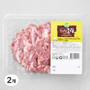다향오리 무항생제 인증 우리땅 오리 다리살 슬라이스 (냉장) one option