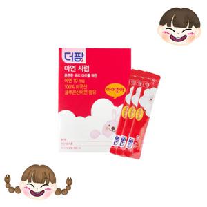 더팜 아연 시럽 돌아기 아기 아연 영양제 10mL X 30포
