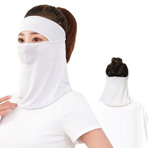안면 쿨마스크/여름 쿨링 자외선차단 마스크/골프 자전거 등산 낚시 스포츠 얼굴 햇빛 가리개/안면 모자