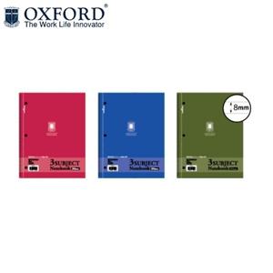 [옥스포드] 3공 절취스프링노트 120매(279x216mm)(색상랜덤발송)
