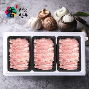 고산한돈 냉장육 구이 항정살세트1호 항정살400gx3팩