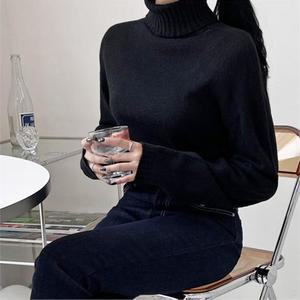 [OFLP0N23]터틀넥 목폴라 티셔츠 국산