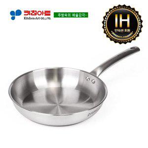 [퀸센스]키친아트 프리미오(IH) 삼중바닥 후라이팬26CM