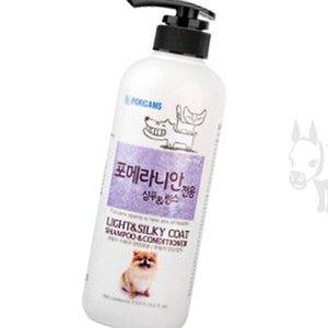 [신세계몰]포메라니안전용 샴푸앤린스 550ML 강아지냄새제거 강아지저자극샴푸 강아지목욕용품