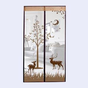 [OFM6ON29]브라운 모기장 100x210cm 문 사슴 아트도어