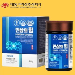 국산 인삼농축액 240g 6년근인삼 설 추석 명절 선물세트 쇼핑백