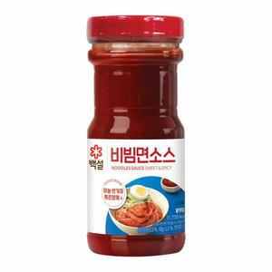 CJ 백설 비빔면소스 890g 엄마손맛 자취 맛도리 쉬운요리 감칠맛 소스