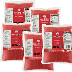 대상 복음자리 수박주스 1kg 5개 아이스박스무료 땡모반