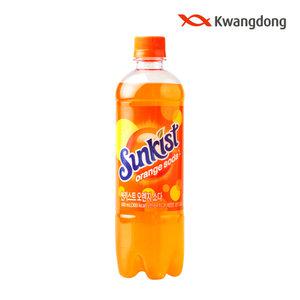 [본사직영] 썬키스트 오렌지 소다 600ml 12입