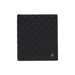 알렉스 소프트 엠보 소가죽 미니 중지갑 Mini Wallet BLACK