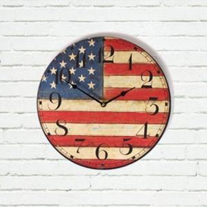 [RGK1077P]빈티지 USA 우드 벽시계 키워드없음