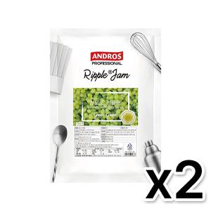 앤드로스 청포도 리플잼 1kg (2개1세트)