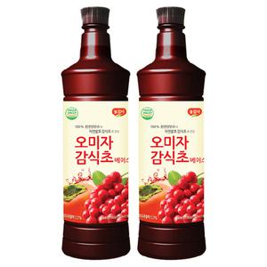 광야식품 오미자 감식초 베이스 970ml 4개