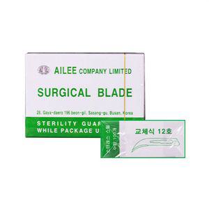 메스날 Surgical Blade 12호 100개입 메스칼 의료용