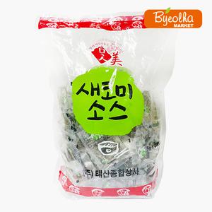 태산 맛미 미니 식초 5g(200개입)_업소용 대용량 식당용 일회용 포장용 배달용 냉면소스 새코미소스