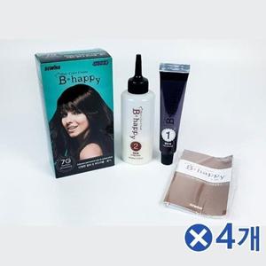 [RGKNR713]SP 컬러 비해치 염색약 7G 브라운x4개 손상없는