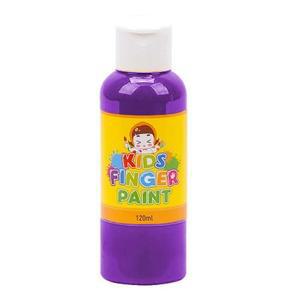 [XBI68K9O]키즈맘아트 미술놀이 핑거페인트 120ml 낱색