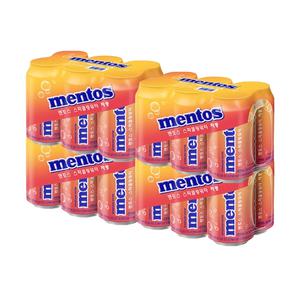 멘토스 스파클링워터 자몽(355ml x 24개)