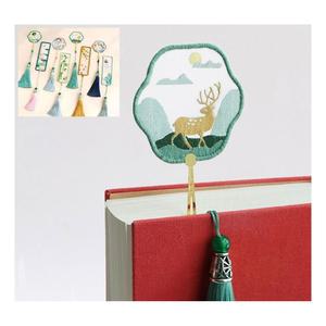 (A292 물고기) DIY 패키지 자수 책갈피 취미생활 선물 핸드메이드/학생/홀더/북마크/북마커/독서/북/클립