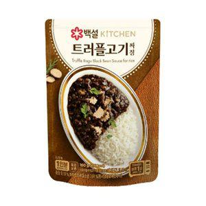[기타]백설 트러플고기 짜장 160g x 6개