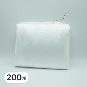 [국내생산] 페어리테이블 재활용 분리수거 비닐봉투 투명, 40L, 200개 one option