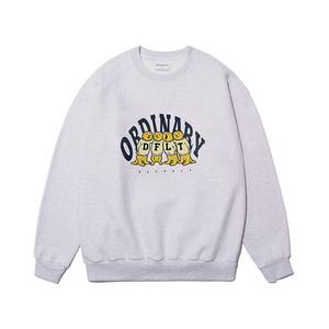 [기모] Four Otters Sweat Shirts W.Melange